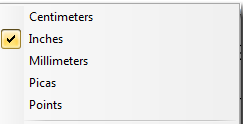 1. Measurement Units