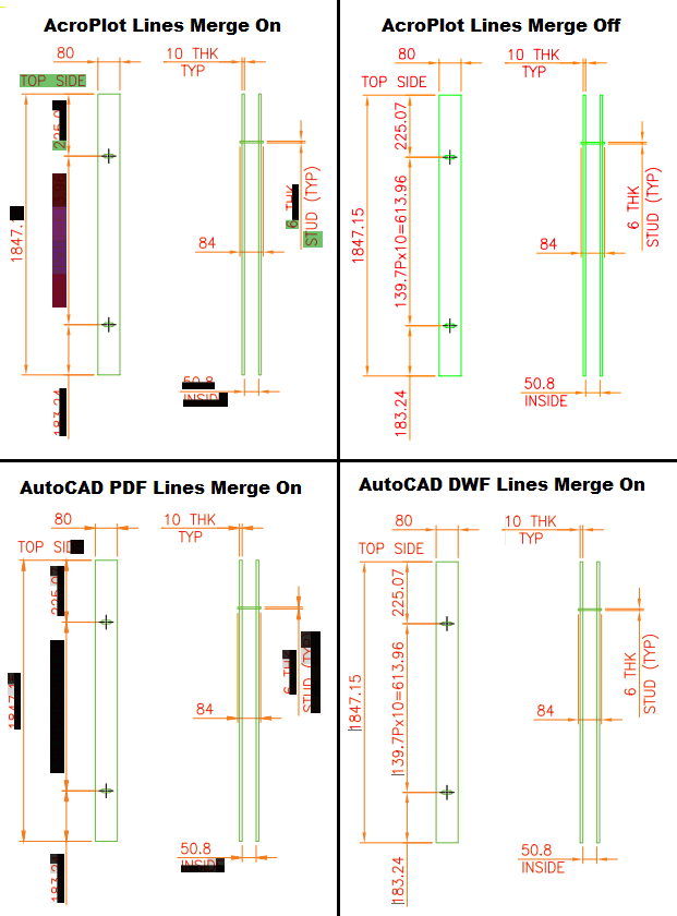 AutoCAD textmask bug